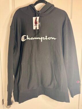 NWT Champion Iconic Embroidered Hoodie XXL